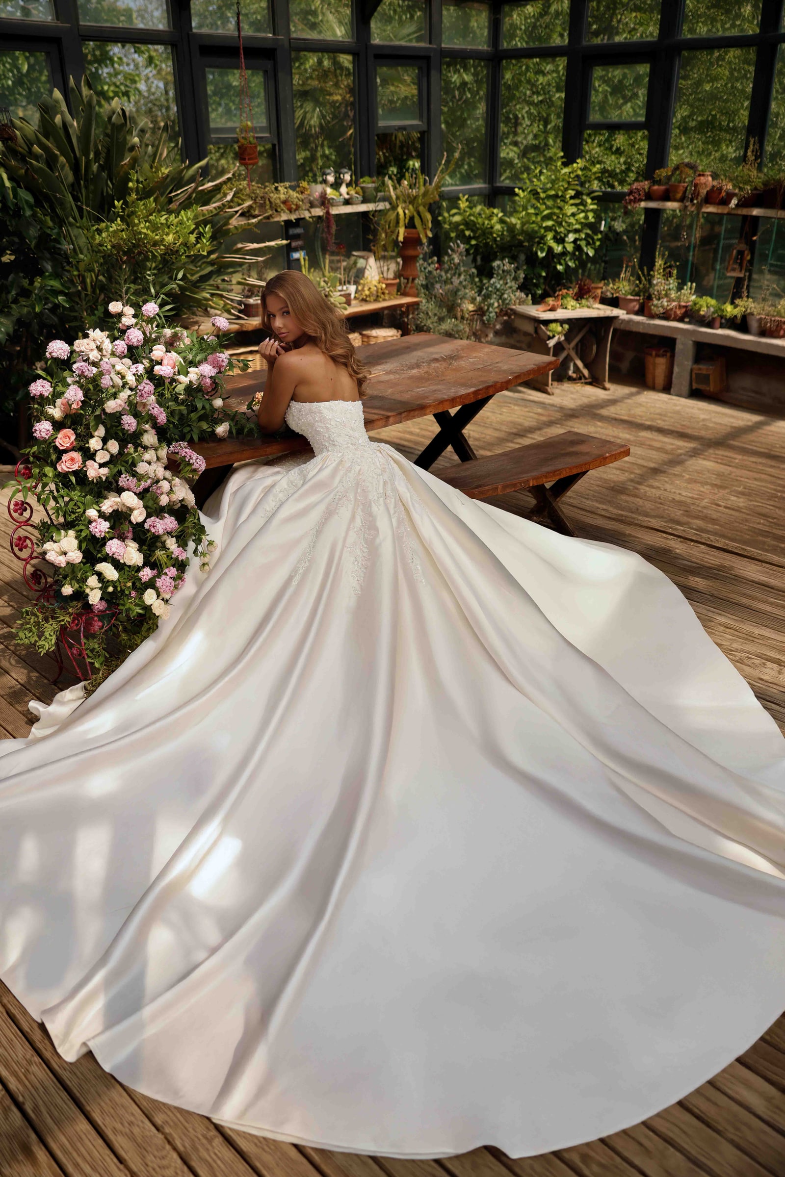Vestido de novia de la colección Jardín de Novias